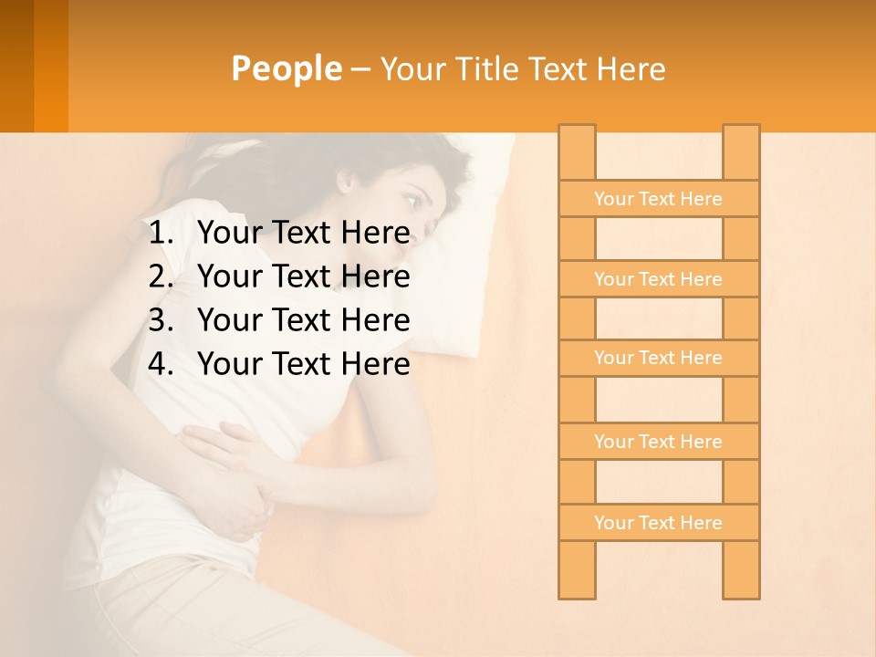 Heat White Temperature PowerPoint Template