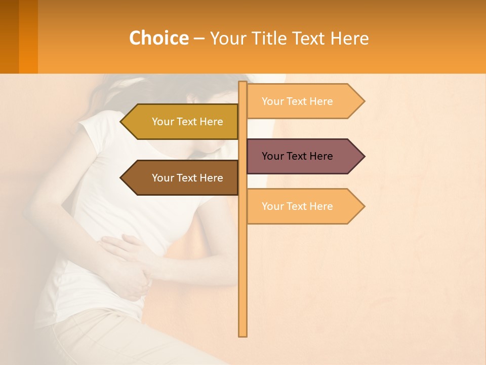 Heat White Temperature PowerPoint Template