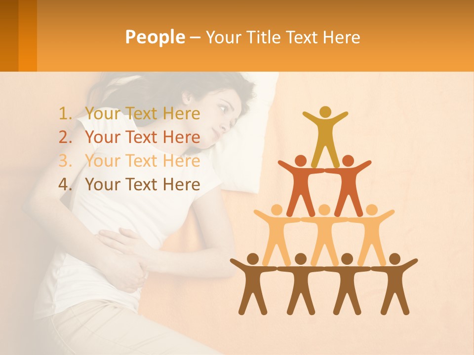 Heat White Temperature PowerPoint Template