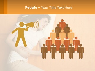 Heat White Temperature PowerPoint Template