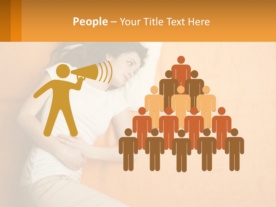 Heat White Temperature PowerPoint Template