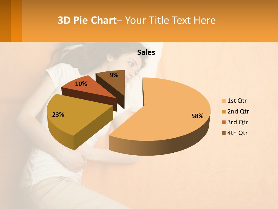 Heat White Temperature PowerPoint Template