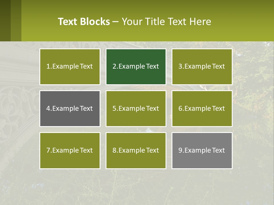 Heat Air Part PowerPoint Template