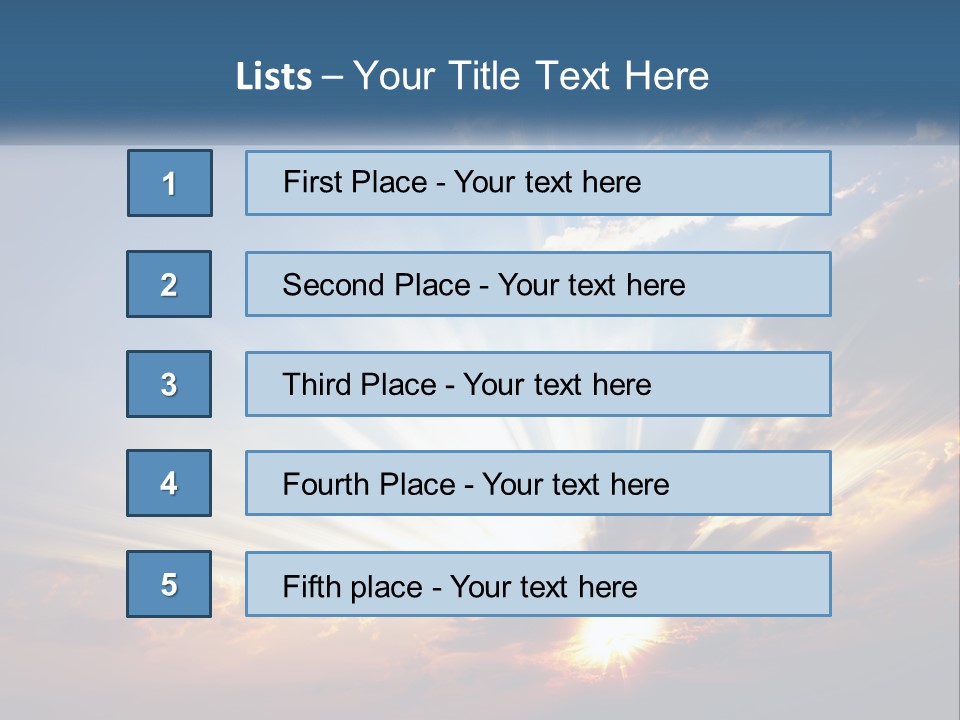 System Power Electric PowerPoint Template