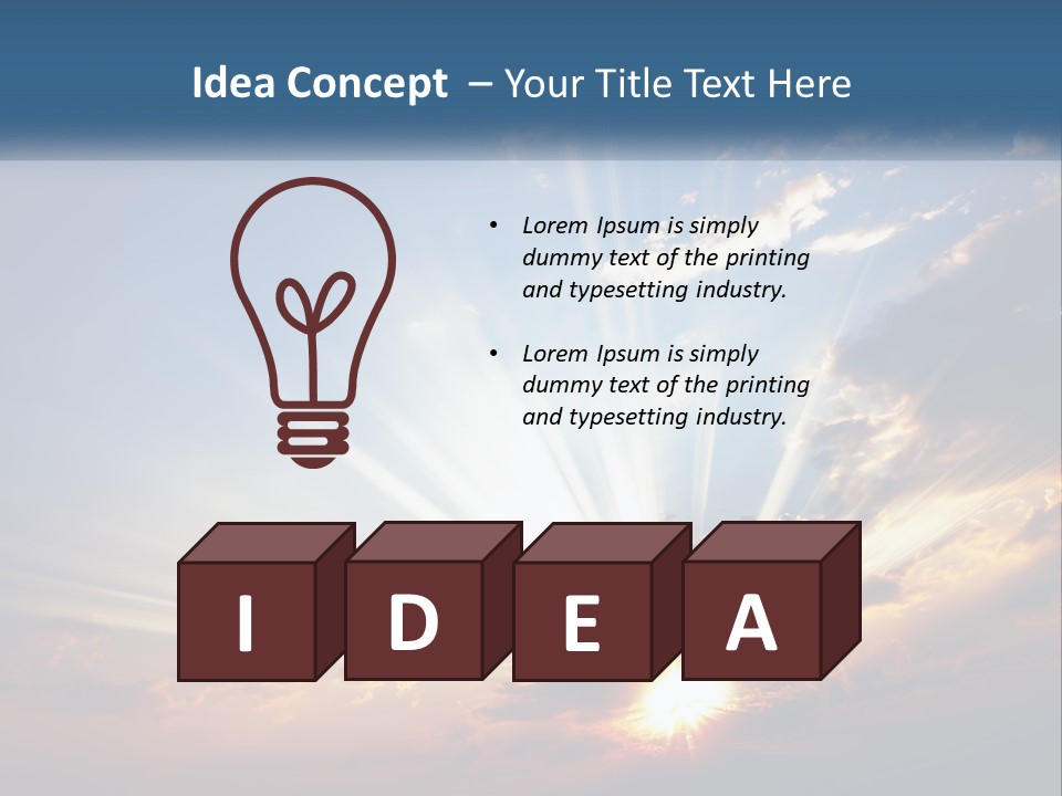 System Power Electric PowerPoint Template