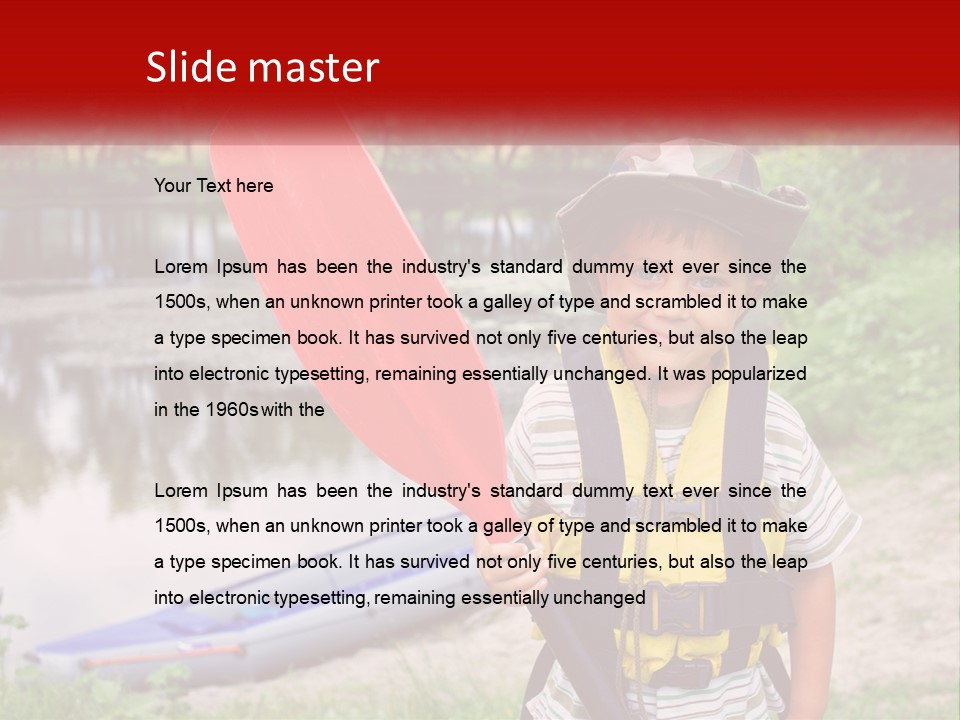 Condition Heat Equipment PowerPoint Template