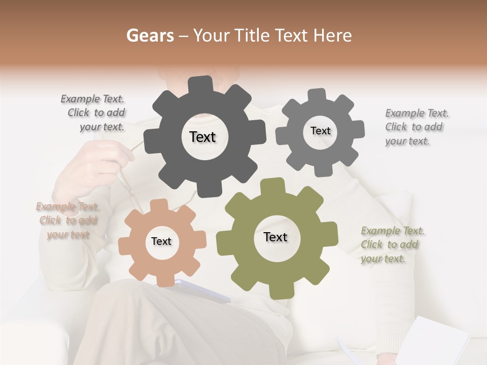 Electric Ventilation Home PowerPoint Template