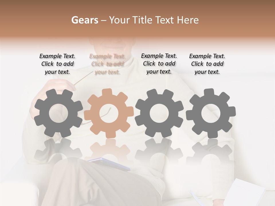 Electric Ventilation Home PowerPoint Template