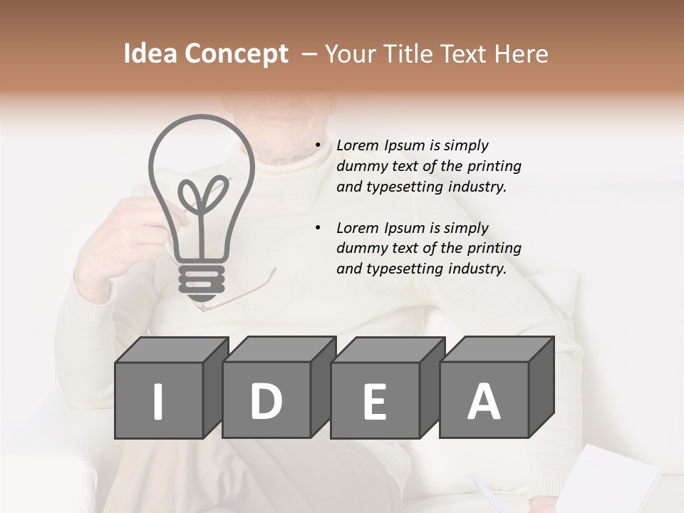 Electric Ventilation Home PowerPoint Template