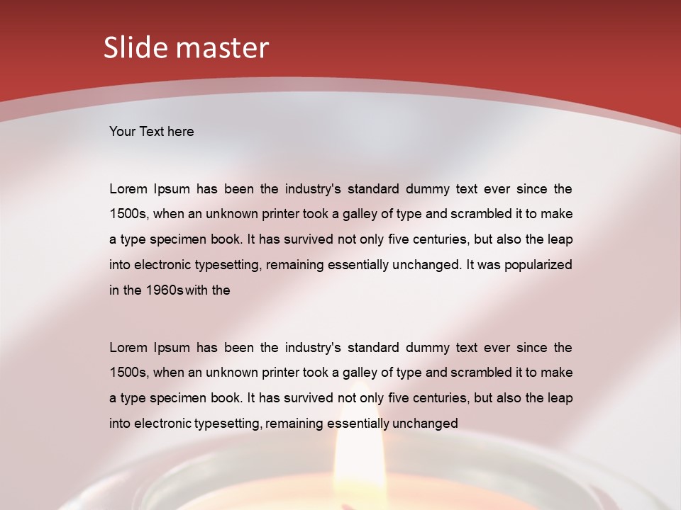 System Home Unit PowerPoint Template