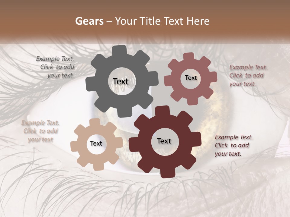 Cooling Part Switch PowerPoint Template