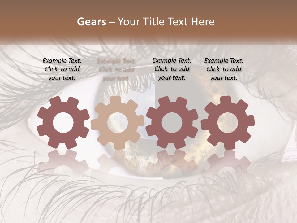 Cooling Part Switch PowerPoint Template