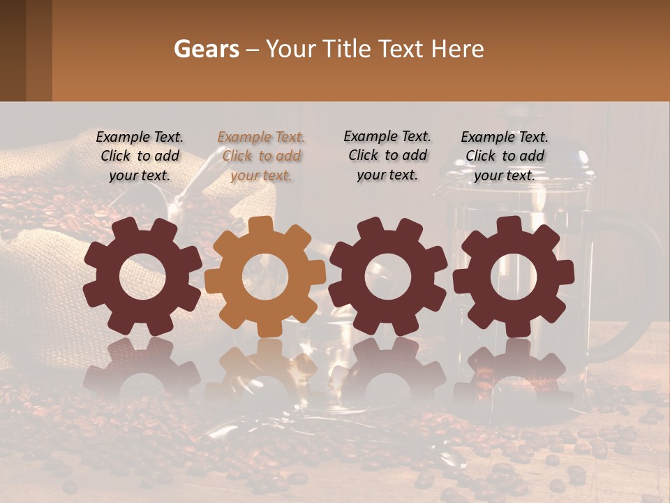 Climate White Ventilation PowerPoint Template