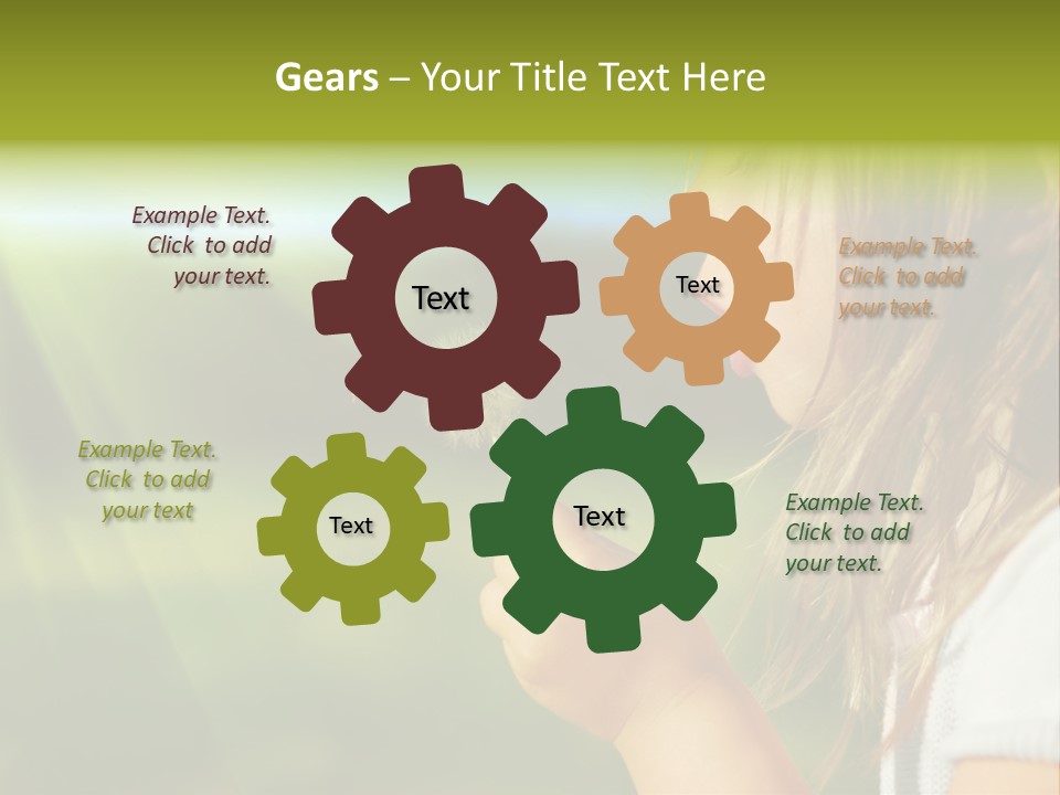 House Air Cold PowerPoint Template