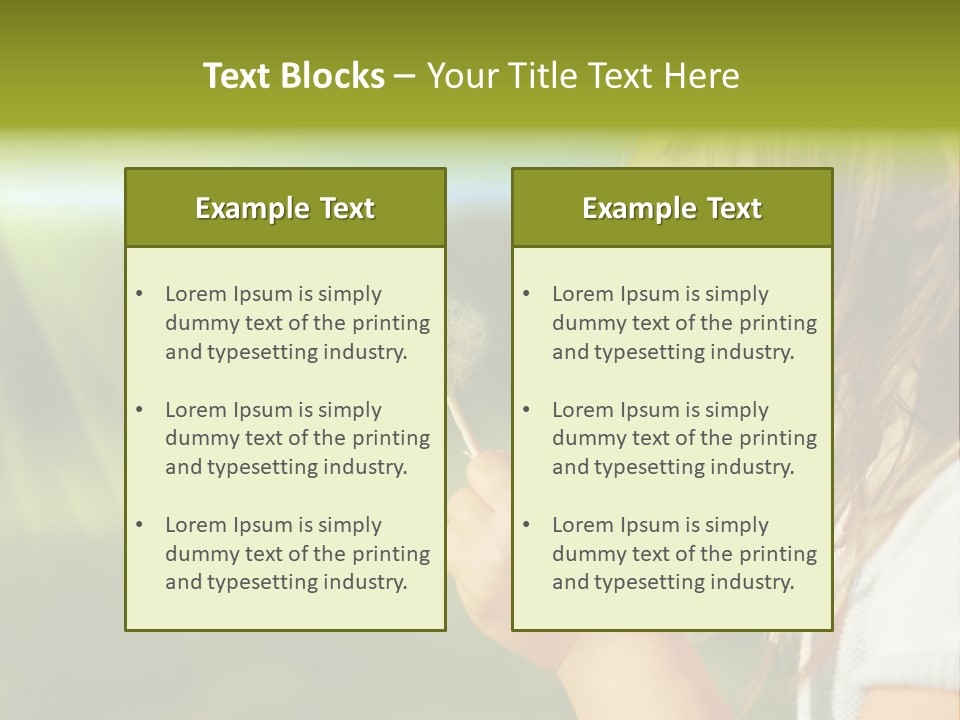 House Air Cold PowerPoint Template