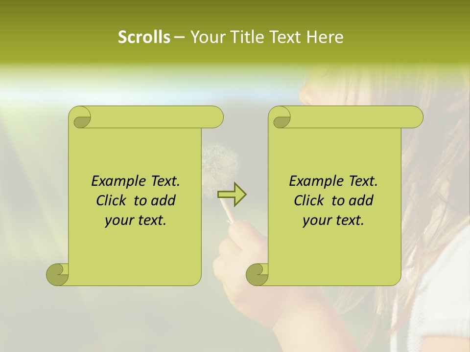 House Air Cold PowerPoint Template