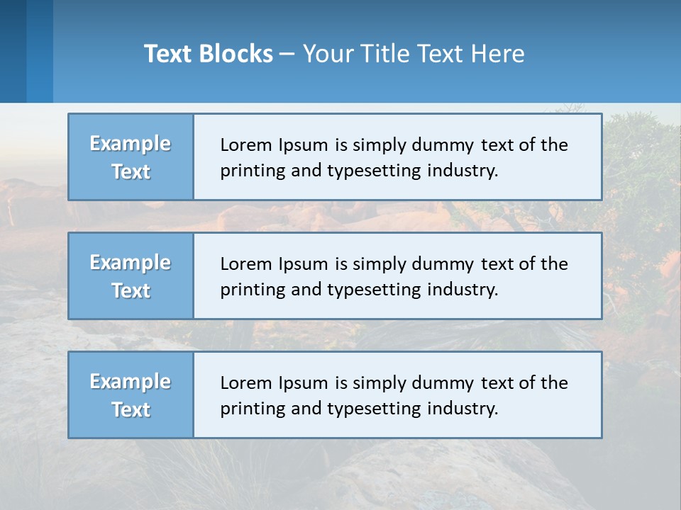 Industry Heat Home PowerPoint Template
