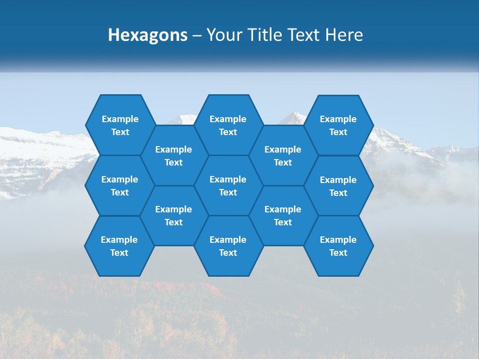 Cooling Power Technology PowerPoint Template