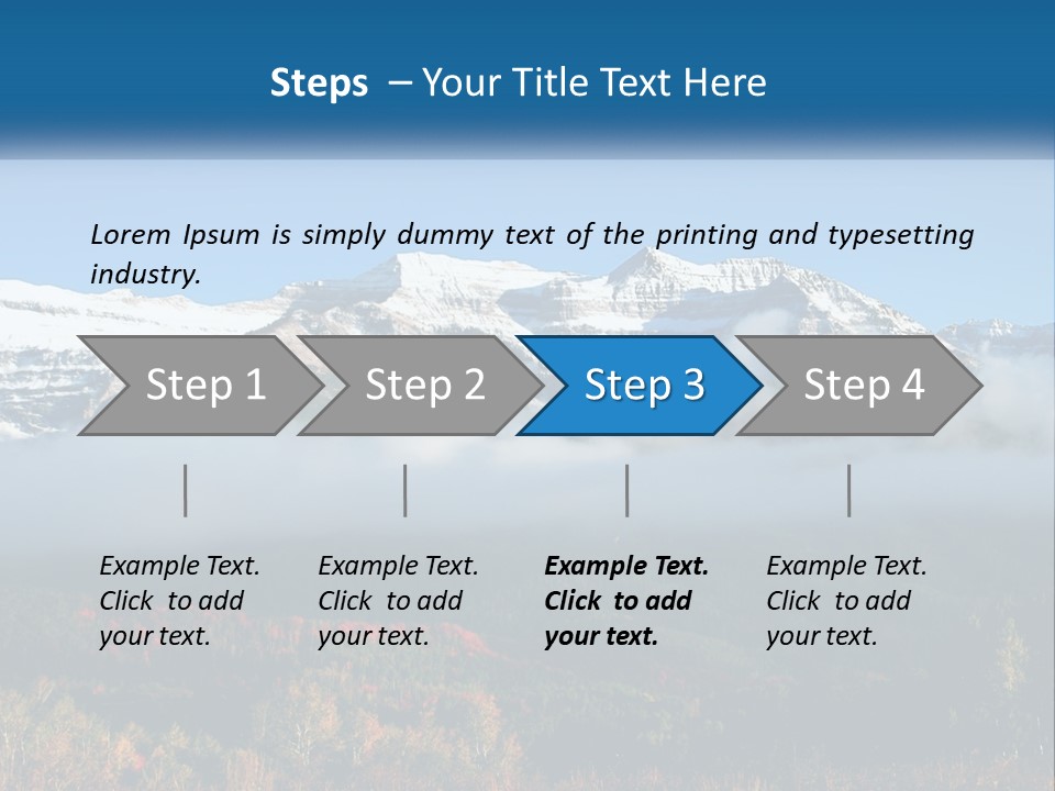 Cooling Power Technology PowerPoint Template