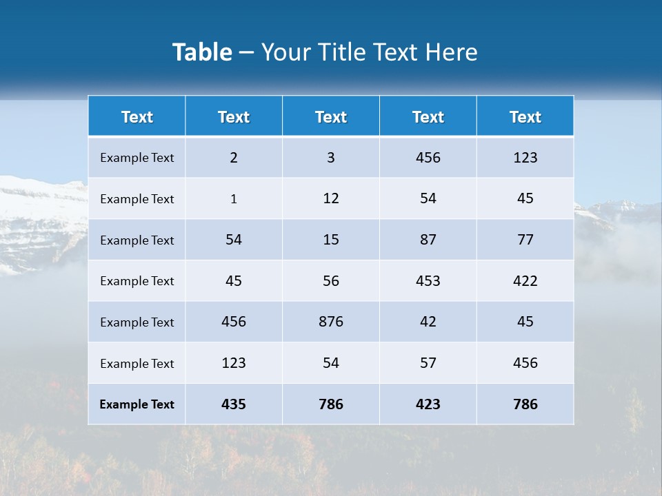 Cooling Power Technology PowerPoint Template