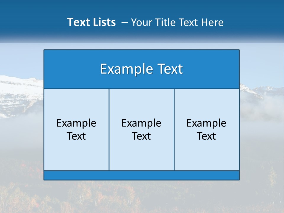Cooling Power Technology PowerPoint Template