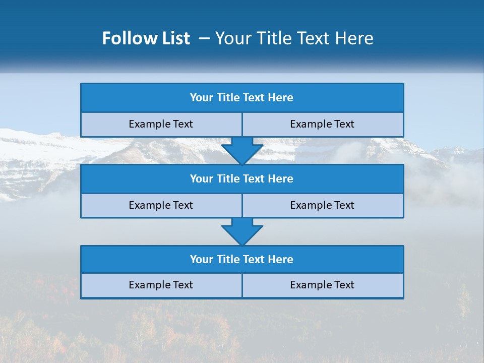 Cooling Power Technology PowerPoint Template