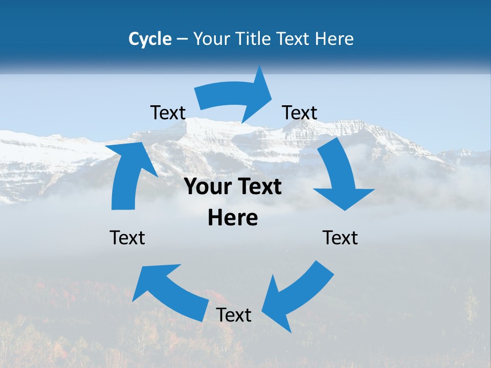 Cooling Power Technology PowerPoint Template