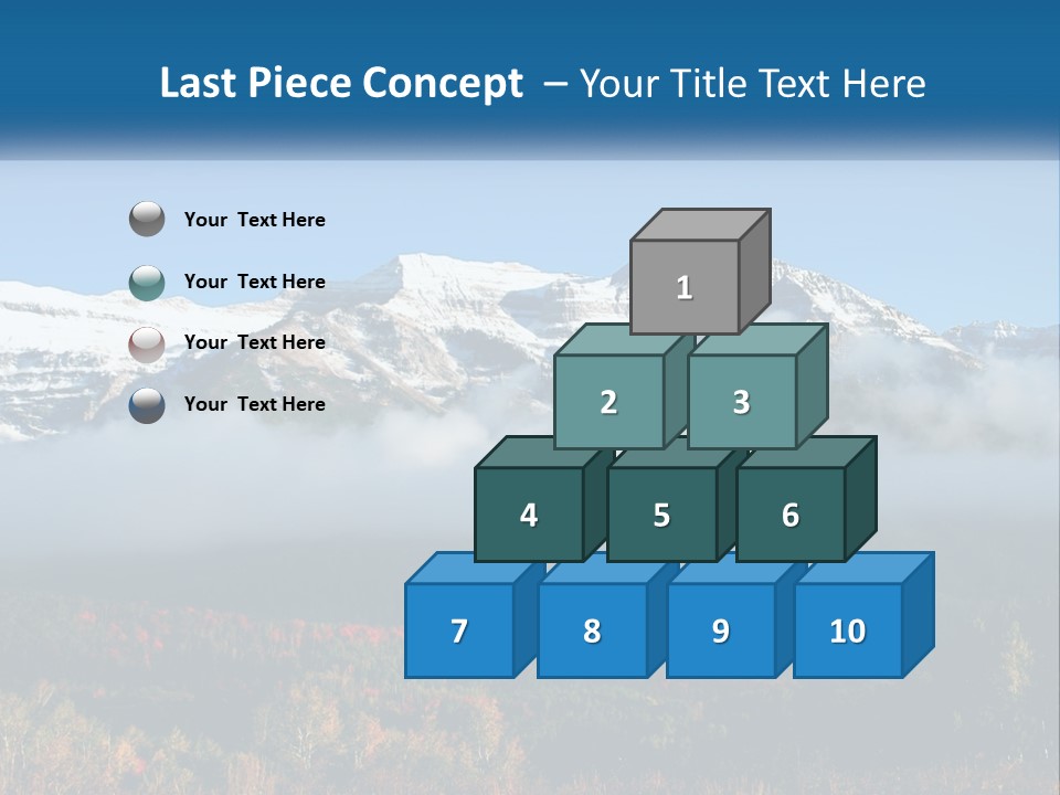 Cooling Power Technology PowerPoint Template