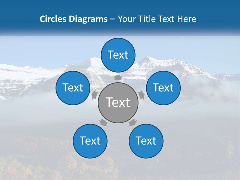 Cooling Power Technology PowerPoint Template