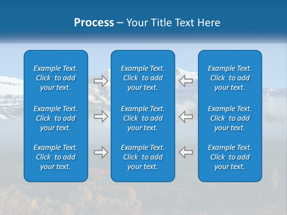 Cooling Power Technology PowerPoint Template