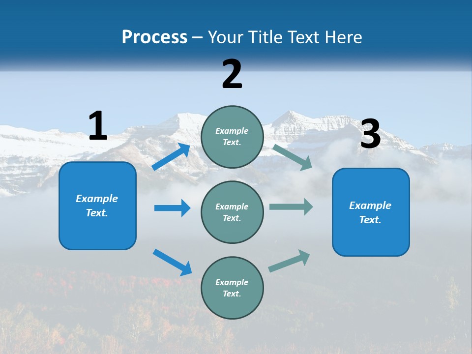 Cooling Power Technology PowerPoint Template