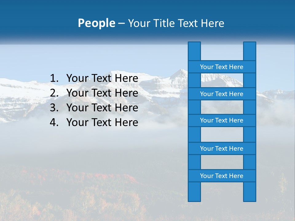 Cooling Power Technology PowerPoint Template