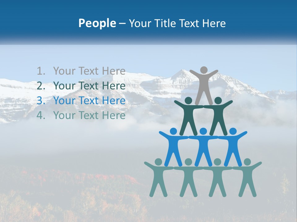 Cooling Power Technology PowerPoint Template