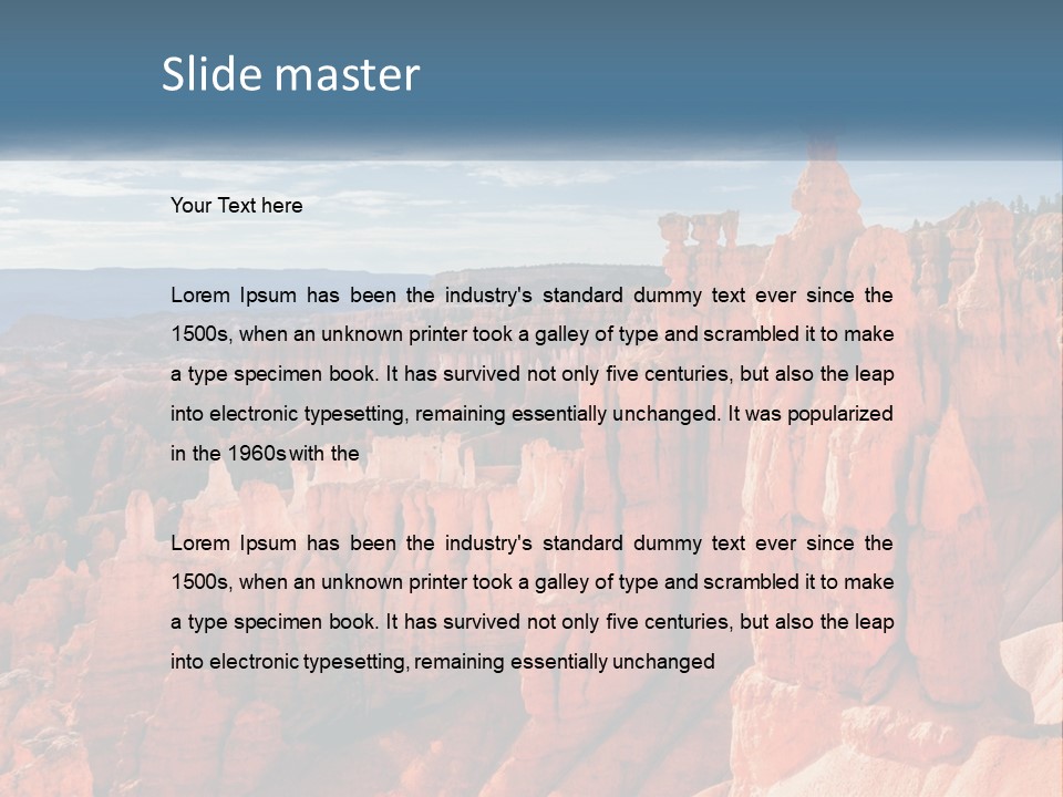 Cold Technology Cool PowerPoint Template