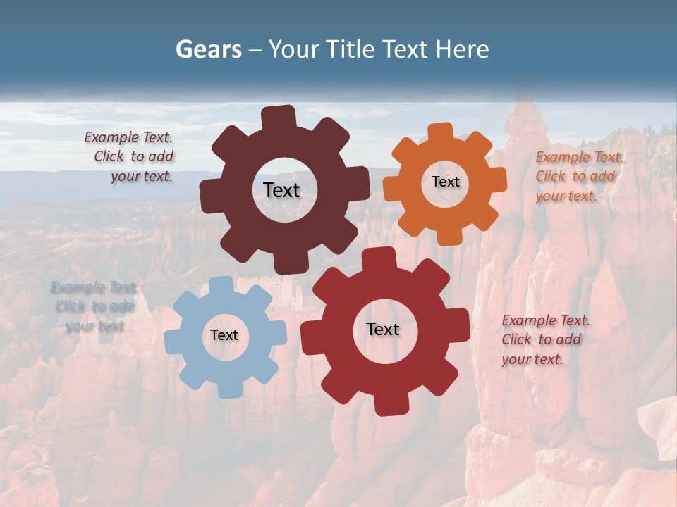 Cold Technology Cool PowerPoint Template