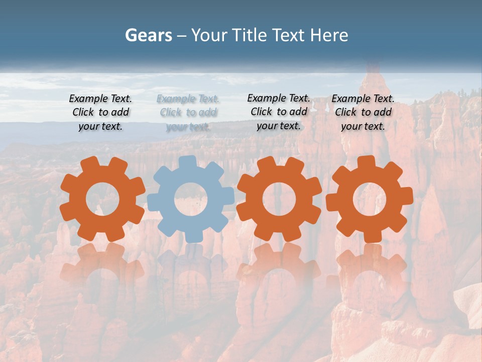 Cold Technology Cool PowerPoint Template