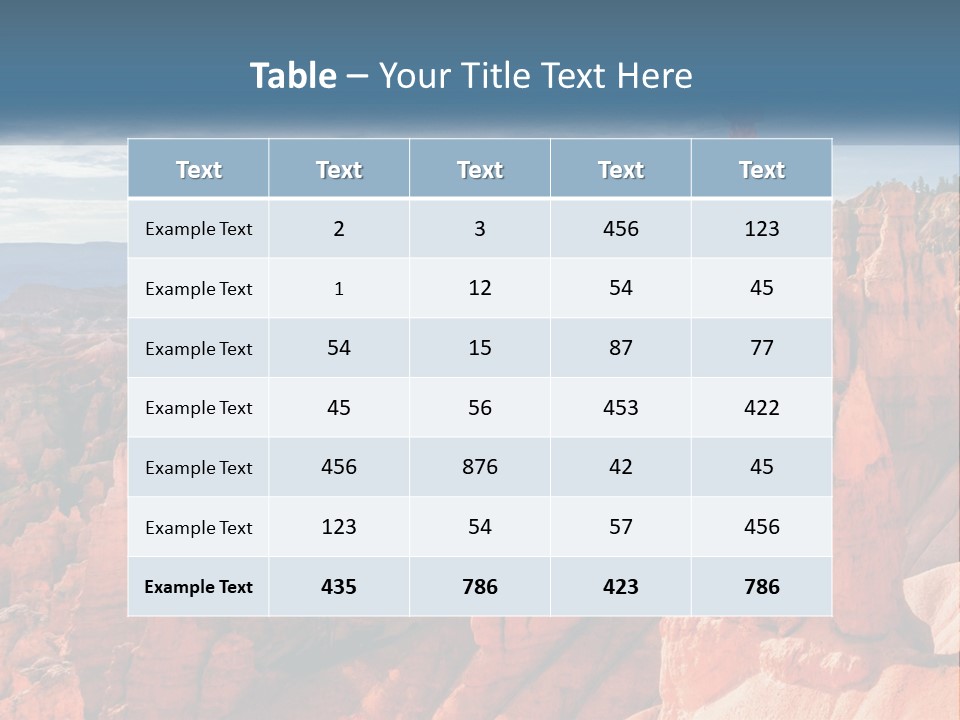 Cold Technology Cool PowerPoint Template