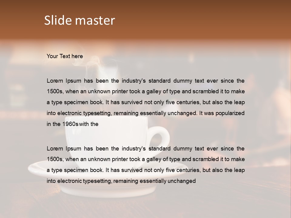 Conditioner Ventilation Temperature PowerPoint Template