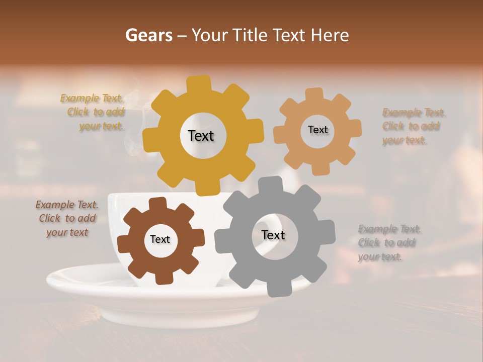 Conditioner Ventilation Temperature PowerPoint Template
