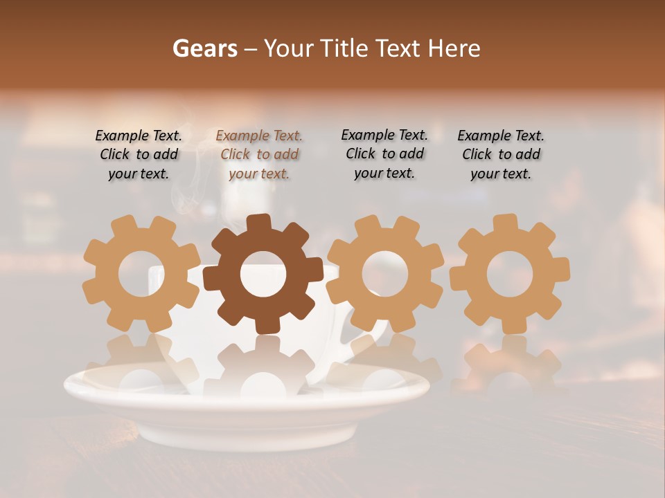Conditioner Ventilation Temperature PowerPoint Template