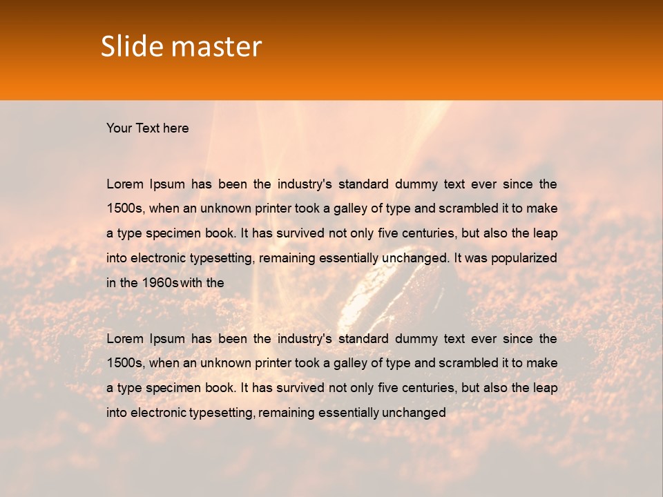 Unit Part Technology PowerPoint Template