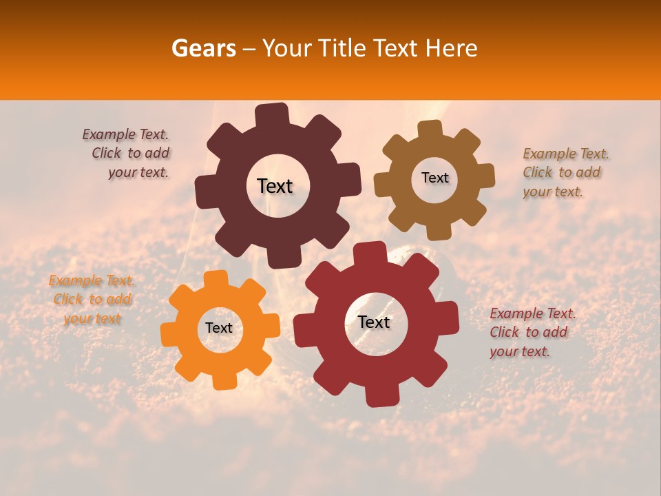 Unit Part Technology PowerPoint Template