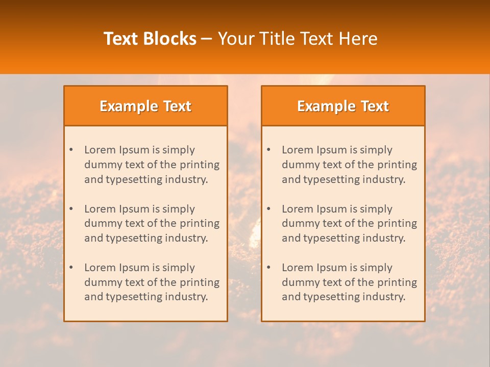 Unit Part Technology PowerPoint Template