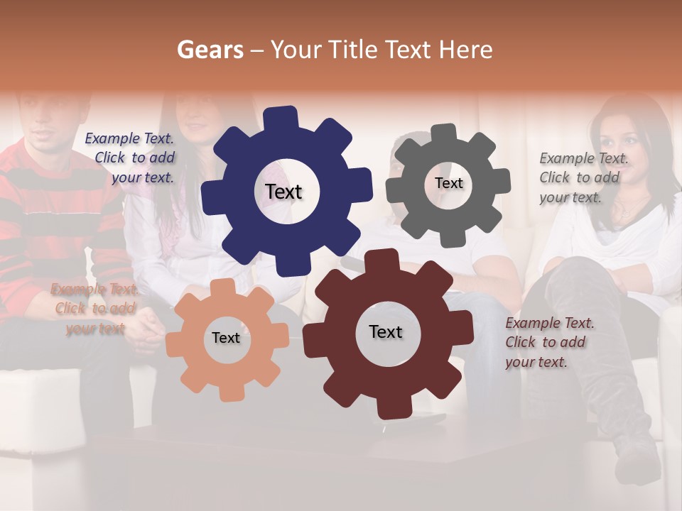 Part Power Cooling PowerPoint Template