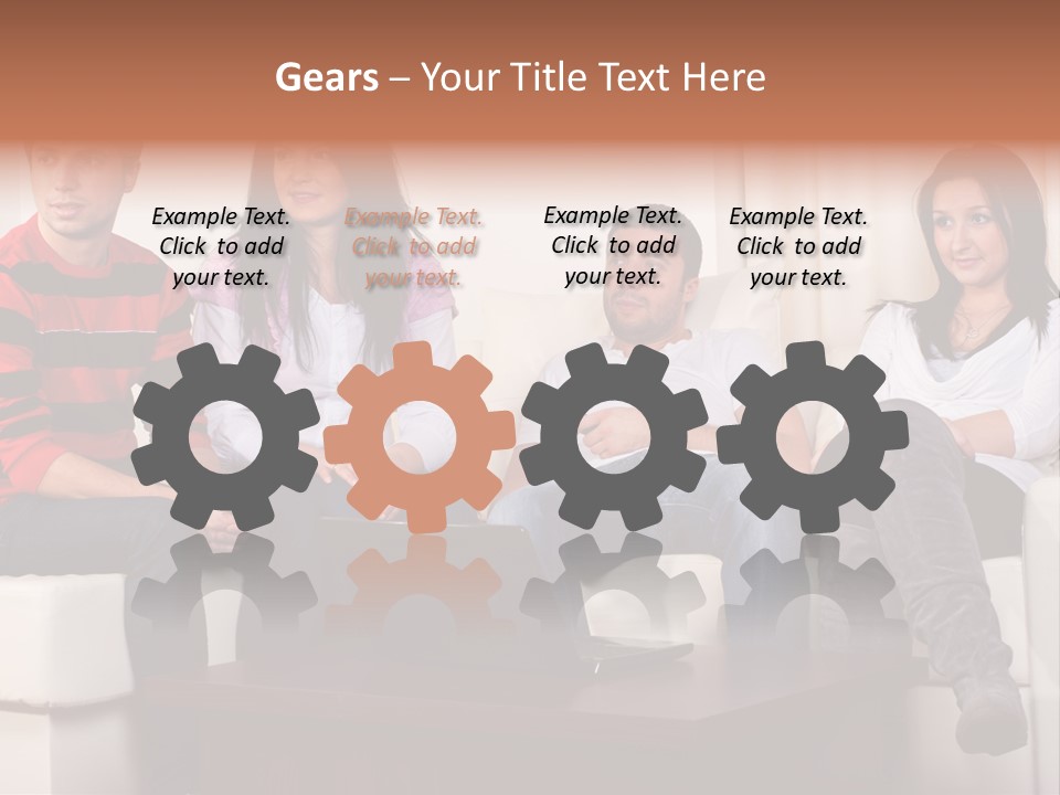 Part Power Cooling PowerPoint Template