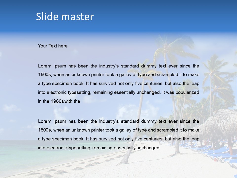 Supply Cool Remote PowerPoint Template