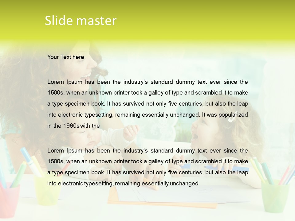 Electricity Home White PowerPoint Template