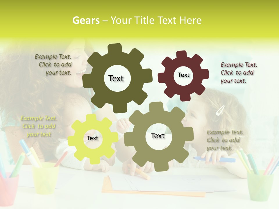 Electricity Home White PowerPoint Template