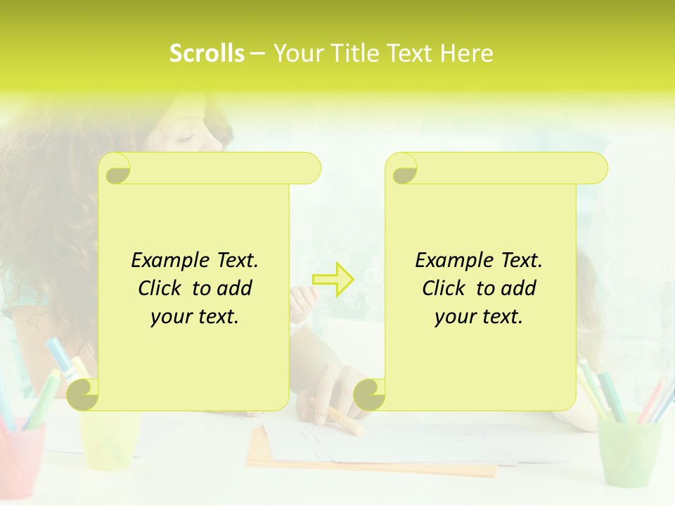 Electricity Home White PowerPoint Template