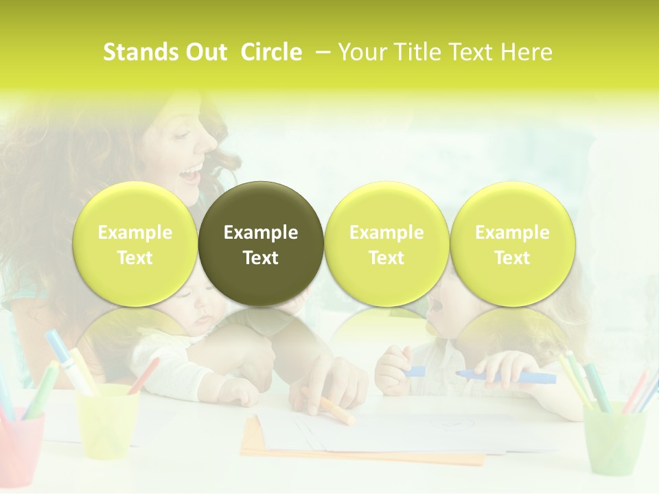 Electricity Home White PowerPoint Template